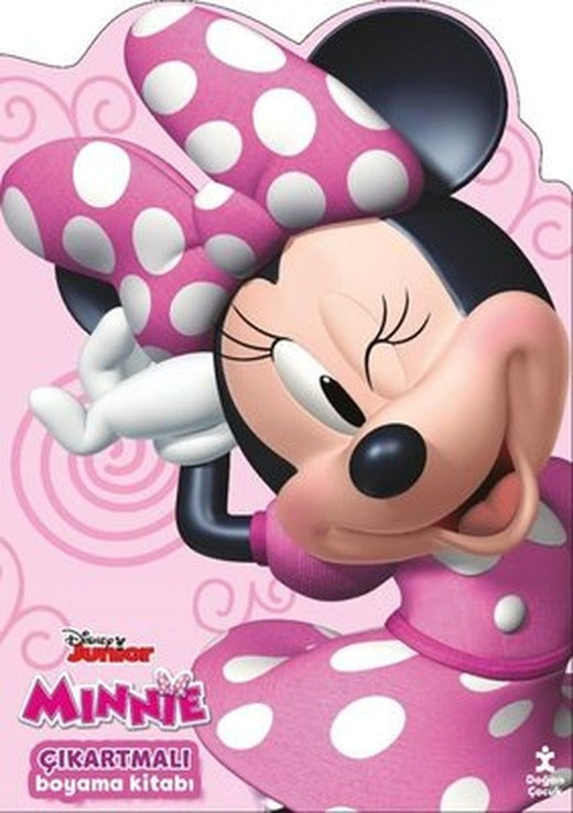 Disney Junior Minnie - Çıkartmalı Boyama Kitabı | Doğan Çocuk (İnce Kapak)