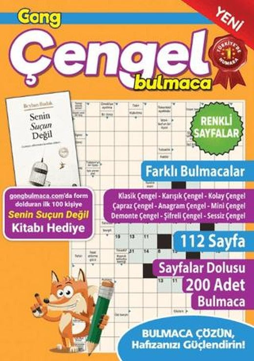 Gong Çengel Bulmaca 17 | Maxi Yayıncılık (Ciltsiz)