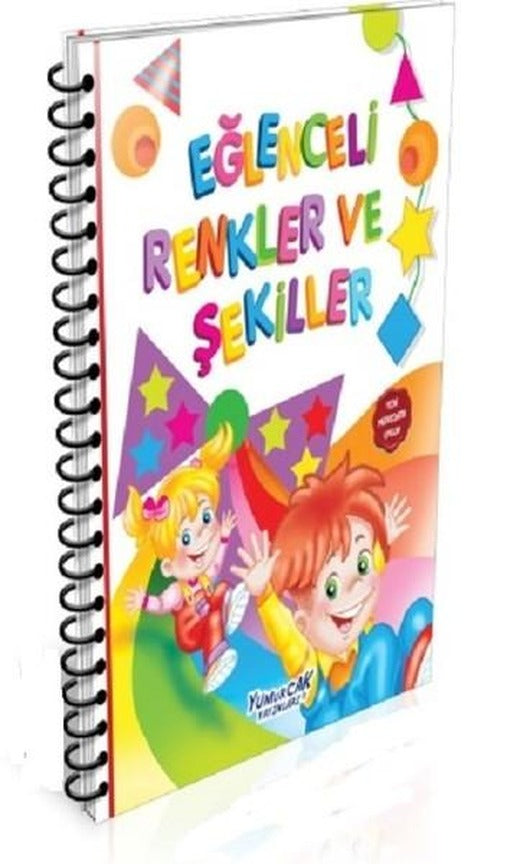 Eğlenceli Renkler ve Şekilller | Yumurcak Yayınları (İnce Kapak)