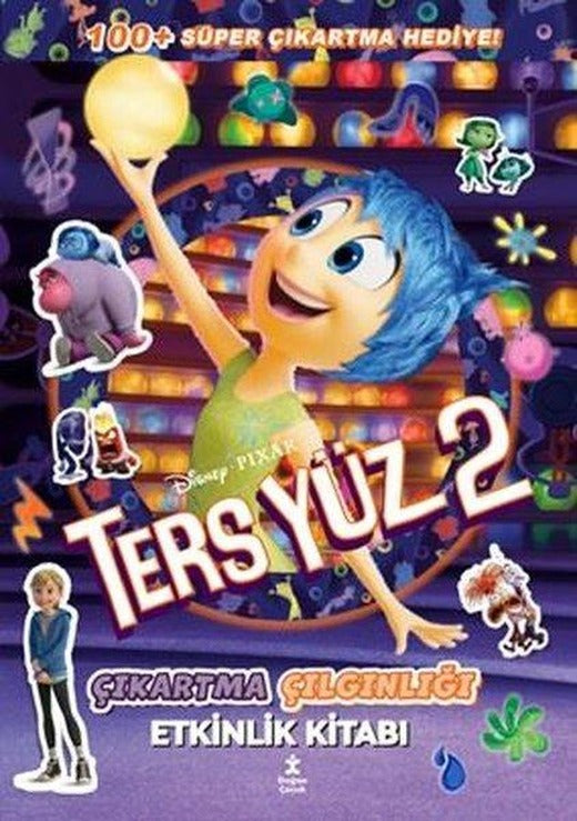 Disney Pixar - Ters Yüz 2 - Çıkartma Çılgınlığı Etkinlik Kitabı | Doğan Çocuk (İnce Kapak)