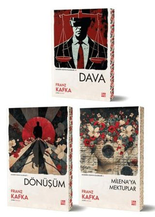 Franz Kafka 3'lü Set (3 Kitap Takım)