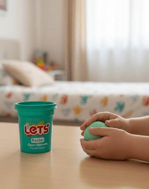 Let's Pastel Oyun Hamuru Yeşil 110g | Lets