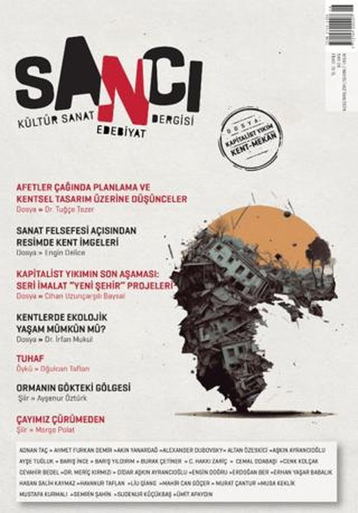 Sancı Kültür Sanat Edebiyat Dergisi Sayı: 26 | Sancı Yayınları (Ciltsiz)