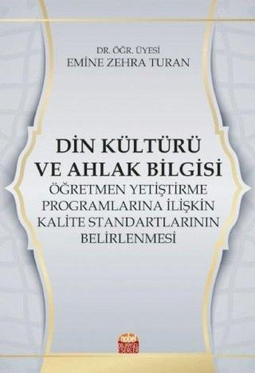 Din Kültürü ve Ahlak Bilgisi | Nobel Bilimsel Eserler (İnce Kapak)