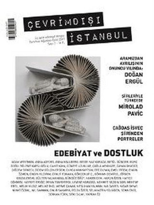 Çevrimdışı İstanbul Üç Aylık Edebiyat Dergisi Sayı: 7 Temmuz-Ağustos-Eylül 2017 | Delta Yayınları (Ciltsiz)
