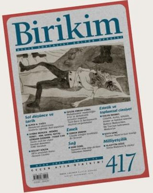 Birikim Aylık Sosyalist Kültür Dergisi Sayı: 417 Ocak 2024 | Birikim Yayınları (Ciltsiz)