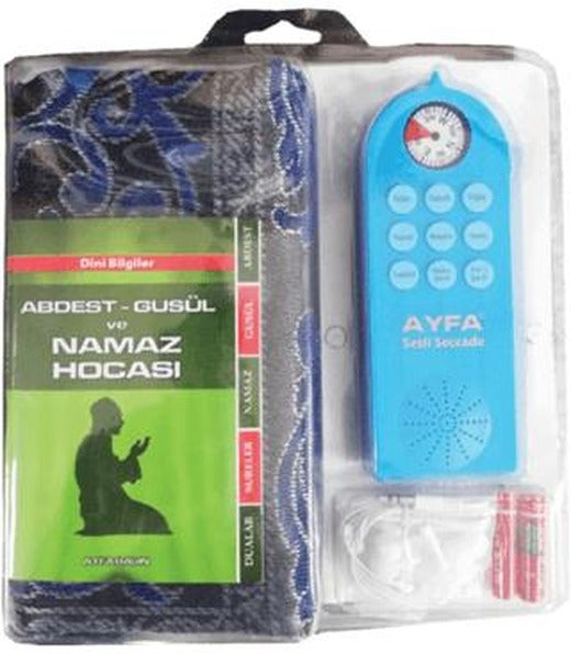 Sesli Seccade Türkçe Mavi (Kod: Ayfa505M) | Ayfa Basın Yayın