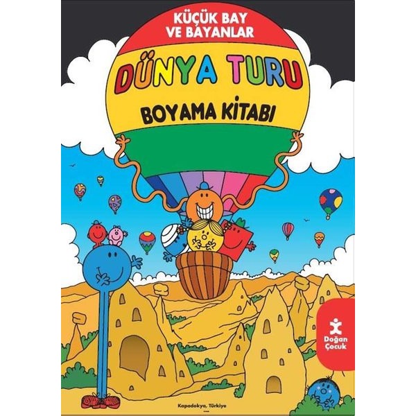 Küçük Bay ve Bayanlar - Dünya Turu Boyama Kitabı | Doğan Çocuk