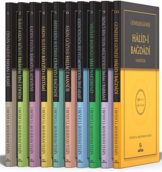 Hidayet Öncüleri Evliyalar Serisi Seti - 10 Kitap Takım | Akfeda Basım Yayın (İnce Kapak)