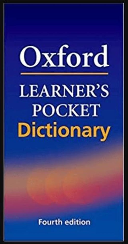 Oxford's Learner's Pocket Dictionary