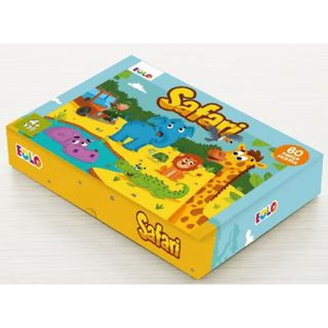 60 Parça Puzzle - Safari | Eolo Yayıncılık
