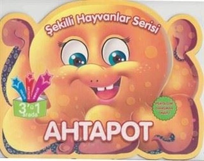 Şekilli Hayvanlar Serisi - Ahtapot | Parıltı Yayınları