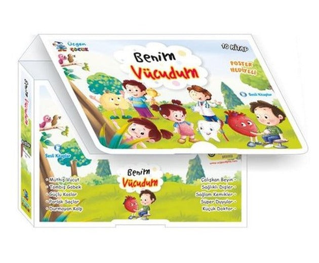 Benim Vücudum Seti - 10 Kitap Takım | Üçgen Çocuk