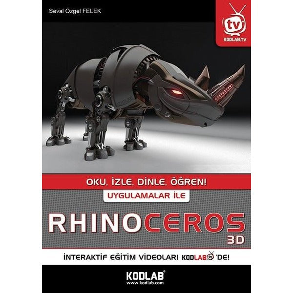 Uygulamalar ile Rhinoceros 3D | Kodlab (e-Kitap)