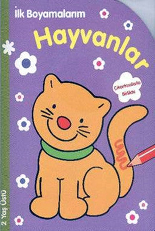 İlk Boyamalarım Hayvanlar | Parıltı Yayınları