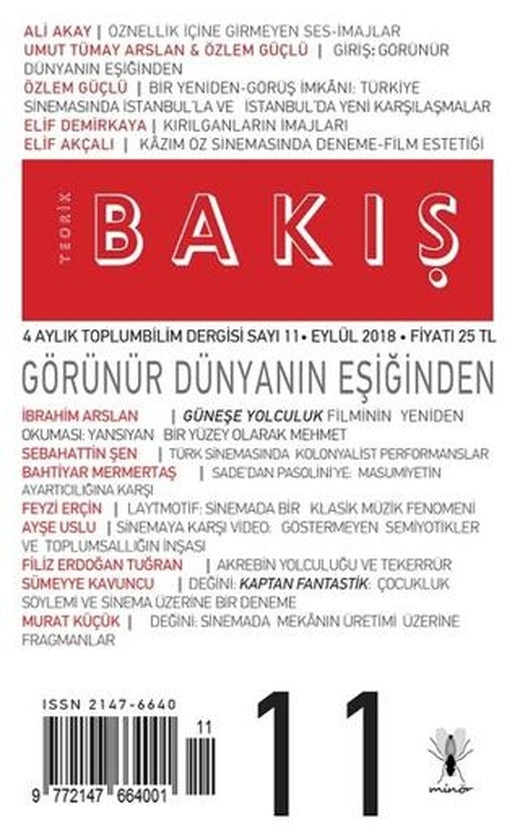 Teorik Bakış Sayı: 11 | Minör Yayınları (Ciltsiz)
