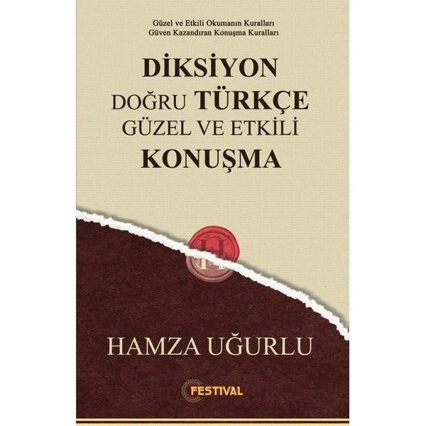 Diksiyon Doğru Türkçe Güzel ve Etkili Konuşma