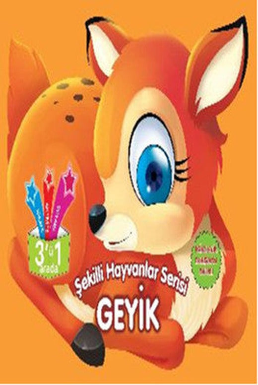 Şekilli Hayvanlar Serisi - Geyik | Parıltı Yayınları