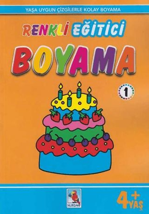 Renkli Eğitici Boyama 1 - 4+ Yaş