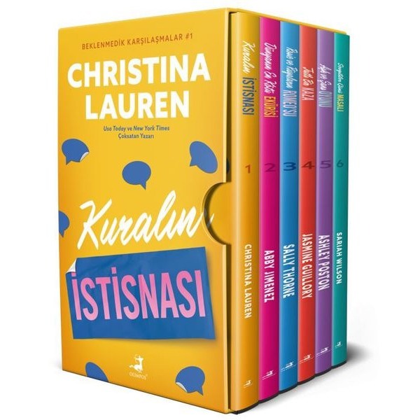 Beklenmedik Karşılaşmalar Serisi Kutulu Set - 6 Kitap Takım | Olimpos Yayınları (İnce Kapak)