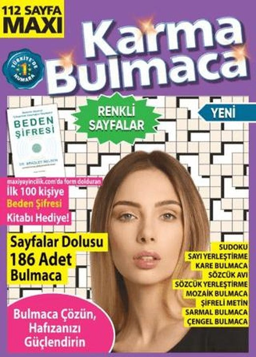 Maxi Karma Bulmaca 18 | Maxi Yayıncılık (Ciltsiz)