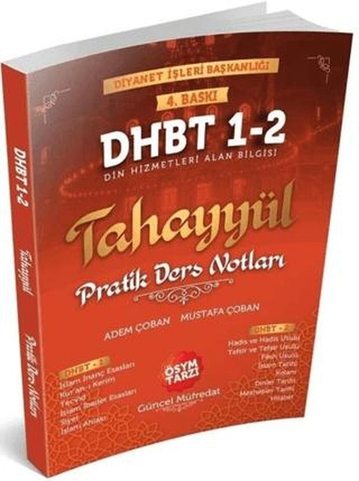 Tahayyül DHBT 1-2 Pratik Ders Notları