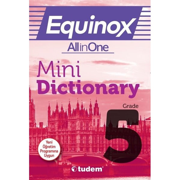 5.Sınıf Equinox All in One Mini Dictionary | Tudem Yayınları - Ders Kitapları (İnce Kapak)
