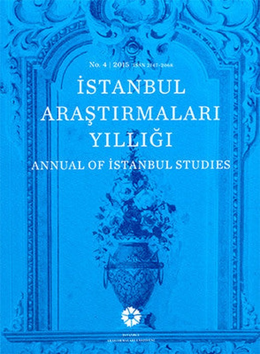 İstanbul Araştırmaları Yıllığı No.4 - 2015 | İstanbul Araştırmaları Enstitüsü