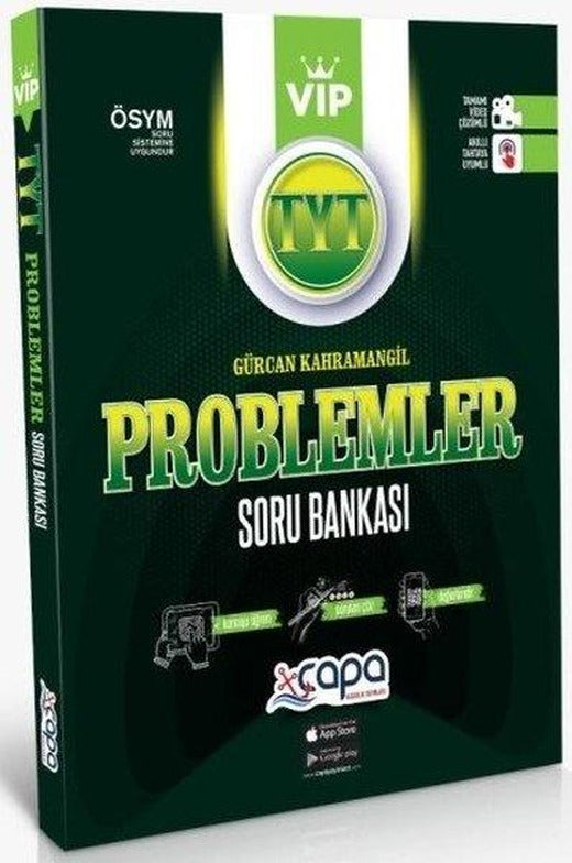 TYT Problemler Soru Bankası | Çapa Yayınları (İnce Kapak)