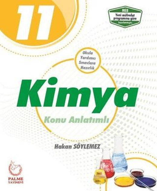 Palme 11. Sınıf Kimya Konu Anlatımlı | Palme Yayınları (Ciltsiz)