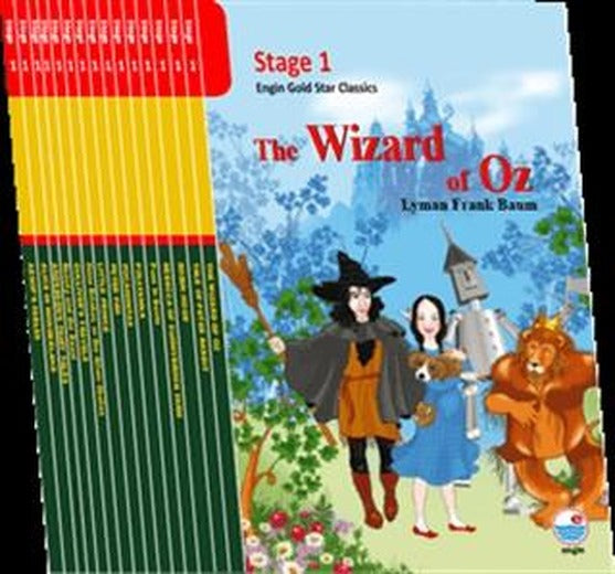 İngilizce Stage 1 Seti (18 Kitap, CD'siz) | Engin Yayınevi (Ciltsiz)
