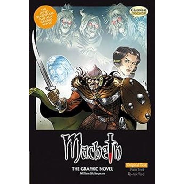 Macbeth the Graphic Novel : Original Text | Classical Comics (İnce Kapak)