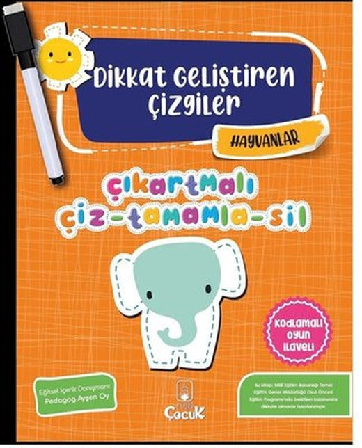 Dikkat Geliştiren Çizgiler - Hayvanlar | Floki Çocuk