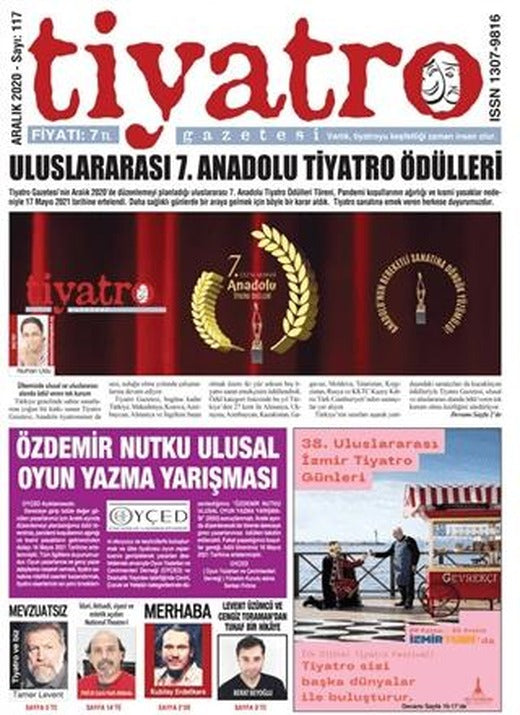 Tiyatro Gazetesi Sayı: 117 Aralık 2020 | Tiyatro Gazetesi (Ciltsiz)