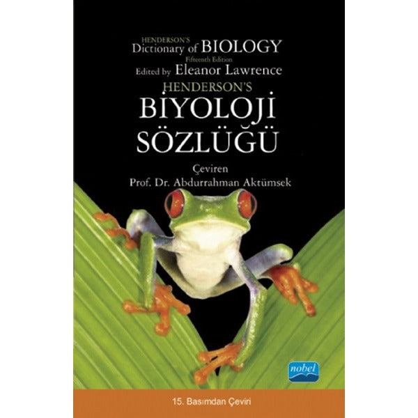 Henderson's Biyoloji Sözlüğü | Nobel Akademi Yayıncılık