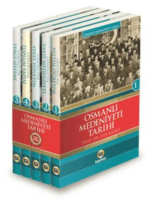 Osmanlı Medeniyeti Tarihi Seti (5 Kitap Takım) | Kayıhan Yayınları (Ciltsiz)