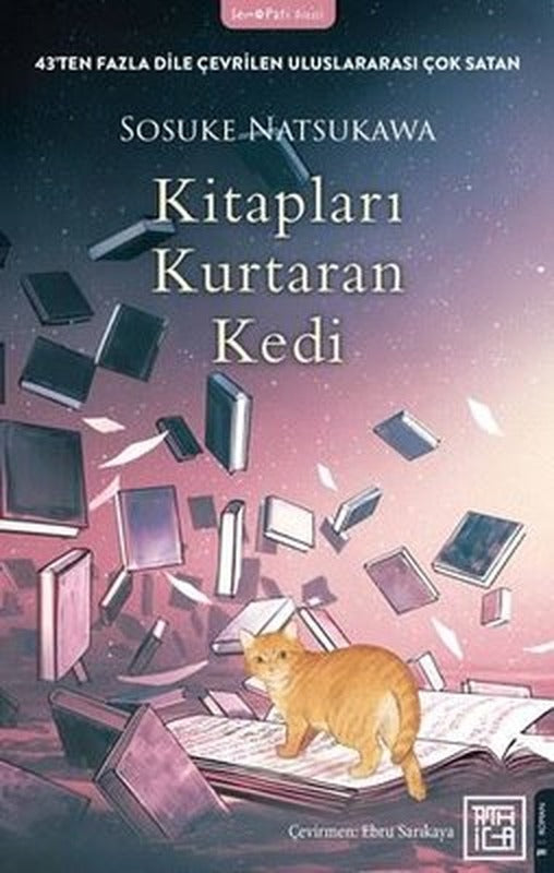 Kitapları Kurtaran Kedi |Athica Yayınları (İnce Kapak)