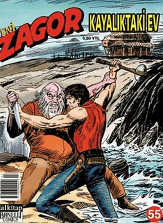 Yeni Zagor Sayı: 55 Kayalıktaki Ev | Lal Kitap (Ciltsiz)