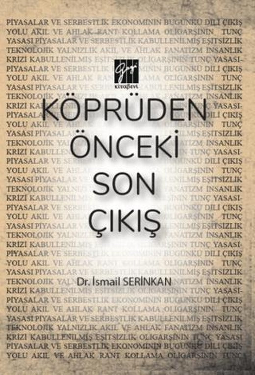 Köprüden Önceki Son Çıkış