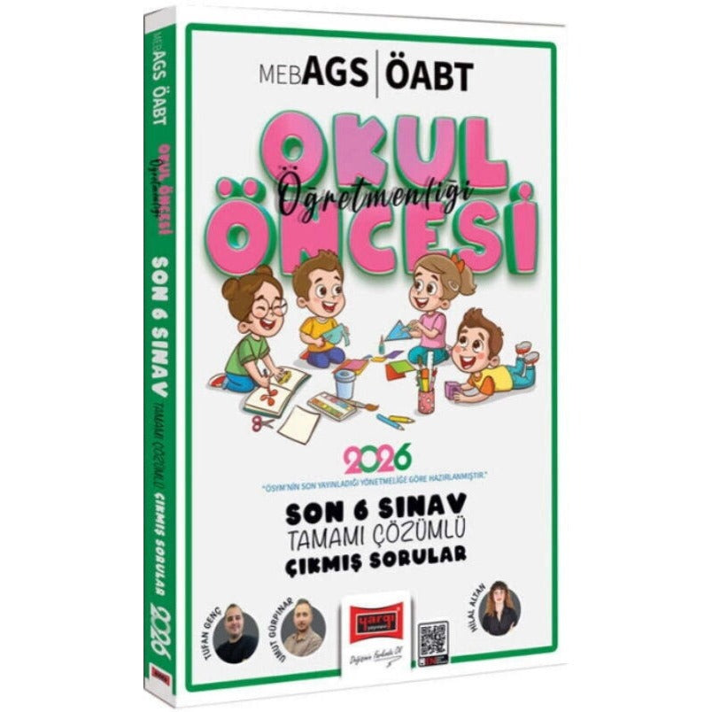 2026 ÖABT MEB-AGS Okul Öncesi Öğretmenliği Son 6 Sınav Çıkmış Sorular