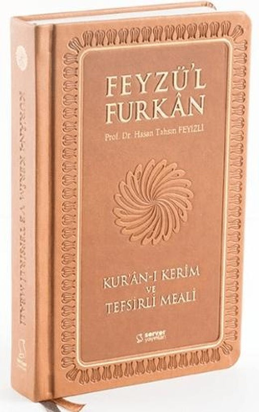 Feyzü'l Furkan Kur'an-ı Kerim ve Tefsirli Meali (Orta Boy - Mushaf ve Meal - Ciltli) Taba