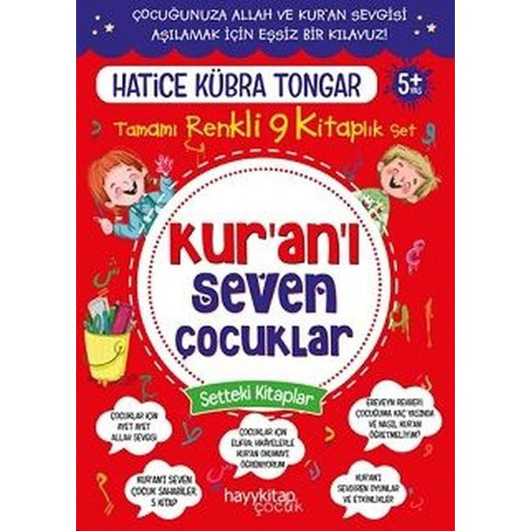 Kuranı Seven Çocuklar Seti-9 Kitap Takım | Hayy Kitap