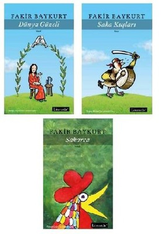 Fakir Baykurt Çocuk Kitapları Seti - 3 Kitap Takım | Literatür Yayıncılık