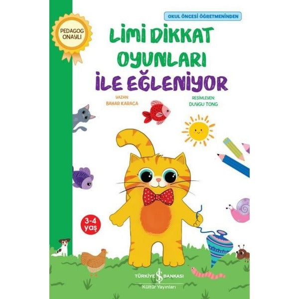 Limi Dikkat Oyunları ile Eğleniyor - Okul Öncesi Öğretmeninden | İş Bankası Kültür Yayınları