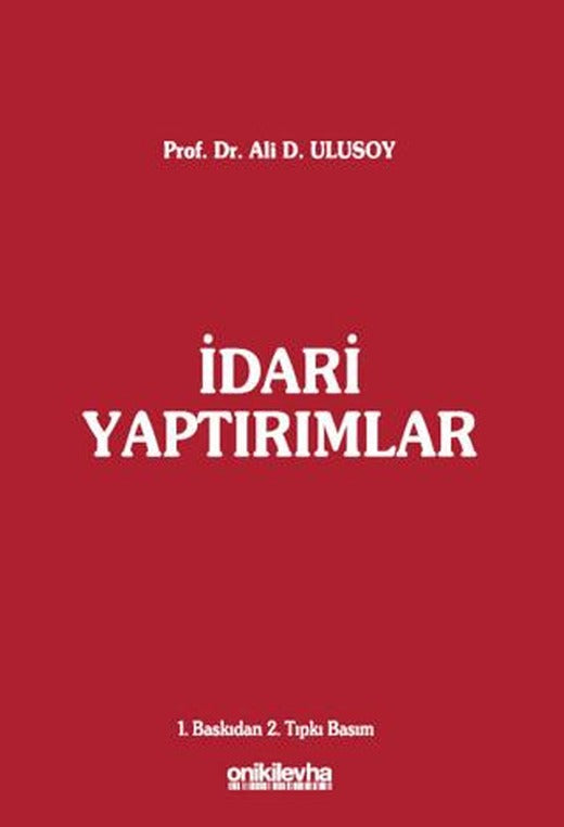 İdari Yaptırımlar | On İki Levha Yayınları (Ciltsiz)
