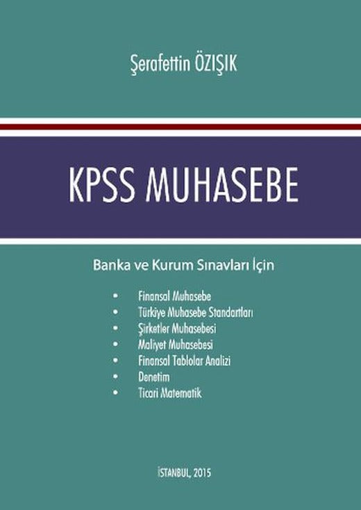 KPSS Muhasebe | On İki Levha Yayıncılık (İnce Kapak)