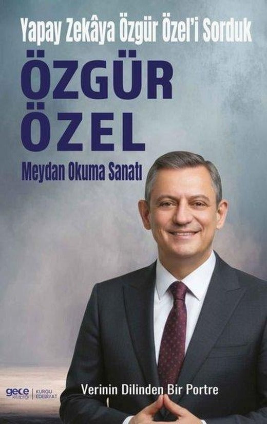 Özgür Özel: Meydan Okuma Sanatı - Verinin Dilinden Bir Portre | Gece Kitaplığı (İnce Kapak)