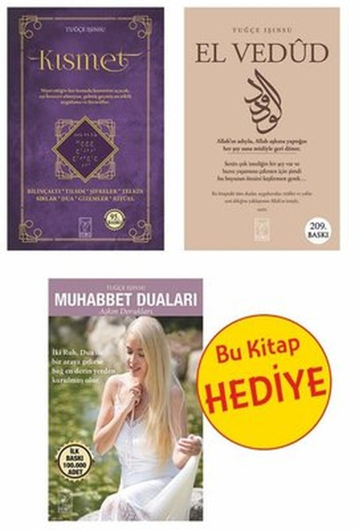 Kısmet - El Vedud Seti - 2 Kitap Takım - Hediye: Muhabbet Duaları | Feniks Kitap (İnce Kapak)