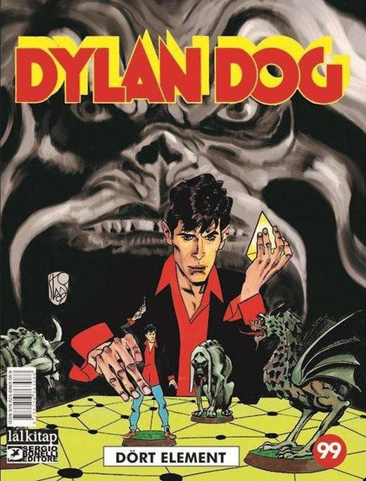Dylan Dog Sayı 99 - Dört Element | Lal (İnce Kapak)