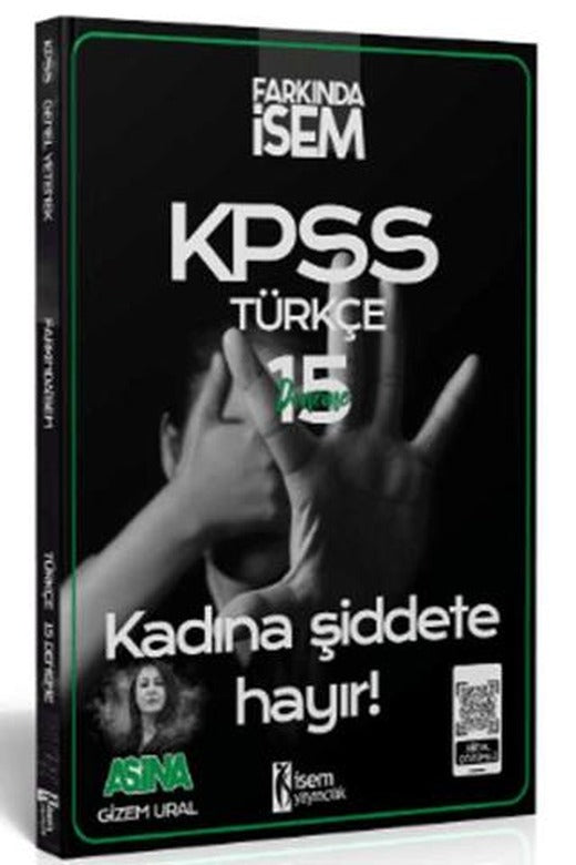 2024 Farkında İsem KPSS Türkçe 15 Deneme | İSEM Yayıncılık (Ciltsiz)